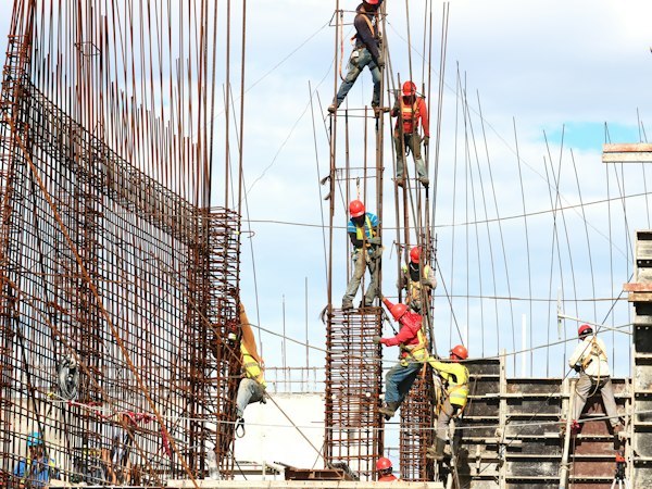Gestão de obra no local
