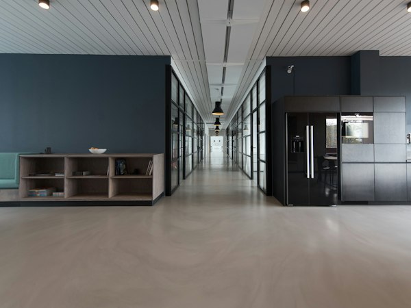 Design de interiores de um escritório moderno